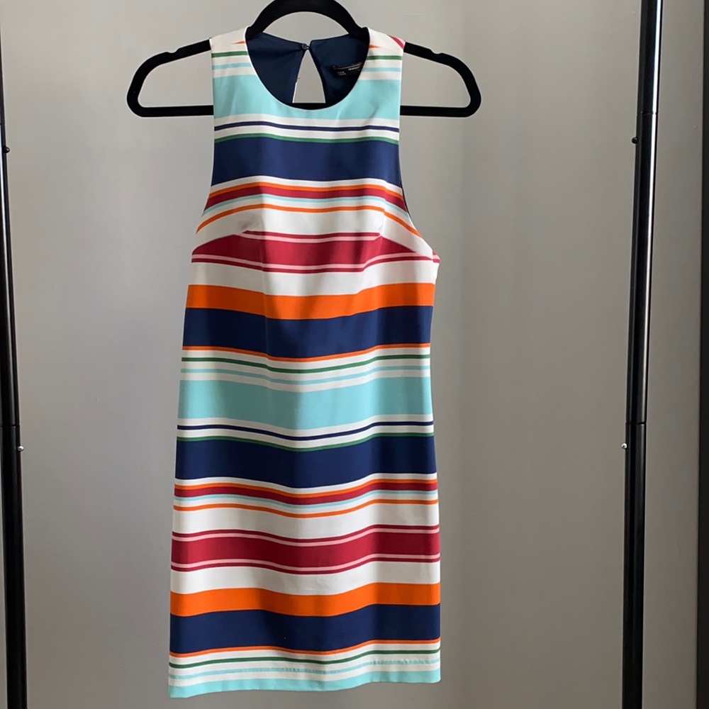 Zara Women’s Striped Fitted Dress size S